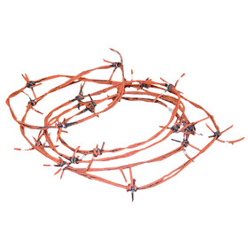 Morris Costumes SS05352 100' Rusted Barb Wire Decoration