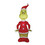 Morris Costumes SS110074G 48" Blow Up Inflatable Grinch in Santa Suit Outdoor Yard Decoration