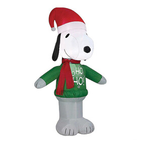 Sunstar SS15375G 42" Blow Up Inflatable Peanuts Snoopy Outdoor Yard Decoration