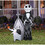 Gemmy Industiries SS224416G 60" Blow Up Inflatable Nightmare Before Christmas Jack Skellington &amp; Zero with House Outdoor Halloween Yard Decoration