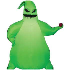 Gemmy Industiries SS225069G Blow Up Inflatable Green Oogie Boogie Outdoor Yard Decoration