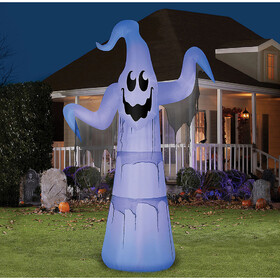 Gemmy SS225140G Blow Up Inflatable Floating Ghost Inflatable Outdoor Yard Decoration