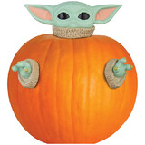 Gemmy Industiries SS226639G Star Wars The Child Pumpkin Push-In