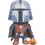 Gemmy SS226644G The Mandalorian Plush Door Greeter Halloween Decoration