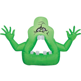Gemmy SS227157G Blow Up Inflatable Cutie Slimer Ghost Small Outdoor Yard Decoration