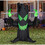 Gemmy SS227780G Blow Up Inflatable Light-Up Black Tree Inflatable Outdoor Yard Decoration