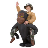 Morris Costumes SS-29060G Riding Gorilla Kids Inflatable