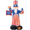Morris Costumes SS4850910G 72" Blow Up Inflatable Uncle Sam Outdoor Yard Decoration