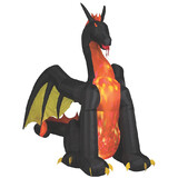 Morris Costumes SS-50202G Projection Airblwn Dragon Fire
