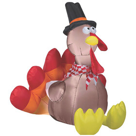 Morris Costumes SS59700G 60" Blow Up Inflatable Turkey Outdoor Yard Decoration
