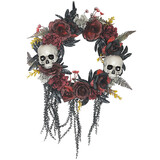 Sunstar SS60766 Wreath Skull Roses