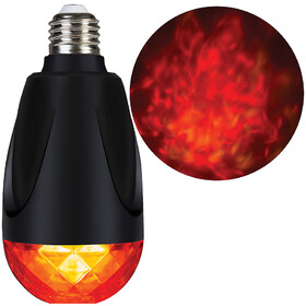 Morris Costumes SS71166G Red Fire And Ice Projection Light Bulb
