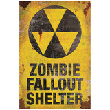 Morris Costumes SS71906 Zombie Fallout Shelter Sign