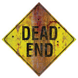 Morris Costumes SS71930 Dead End Sign