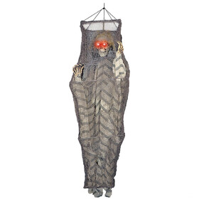 Morris Costumes SS80437 Shaking Reaper in a Cage Halloween Decoration