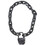 Morris Costumes SS80569 Chain With Lock
