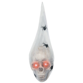 Morris Costumes SS85652 19" Light-Up Hanging Larva Head Halloween Decoration