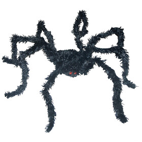 Morris Costumes SS87237 44" Long Hair Black Spider Decorations