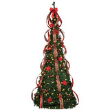 Gemmy SS880239G 7.5 Ft SimpliciTree™ (Classic White Lights)