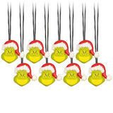 Disguise SS880737G Grinch EmoteGlow Musical 8-Bulb Christmas Light String Decoration