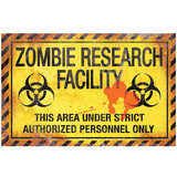 Morris Costumes SS88101 Metal Zombie Sign