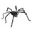 Morris Costumes SS88163 49" x 12" Animated Black Spider Halloween Decoration