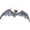 Morris Costumes SS88370 19" Gray Fanged Bat Animated Prop