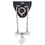 Morris Costumes SS89226 Skull Necklace And Bracelet
