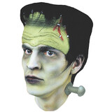 Morris Costumes TA20 Green Monster Hair & Bolts Mask Headpiece