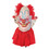 Morris Costumes TA355 4 Faced Clown Mask