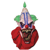 Morris Costumes TA398 Adult's Big Top Clown Mask with Green Hair