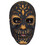 Ghoulish TB25621 Day of the Dead Golden Carving Catrina Mask