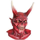 Morris Costumes TB26342 Adult Red Devil Mask