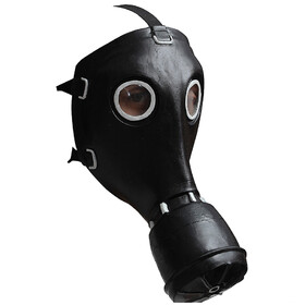 Morris Costumes TB26519 Adult's Black Gas Mask