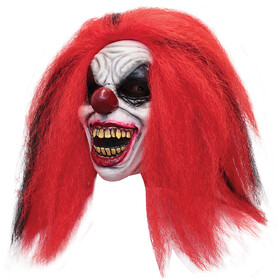 Ghoulish TB26838 Adult's Reddish Clown Face Mask