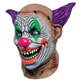 Ghoulish TB26973 Psycho Neon Clown Latex Mask
