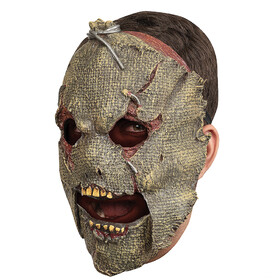 Ghoulish TB27441 Scarecrow Moving-Mouth Latex Mask