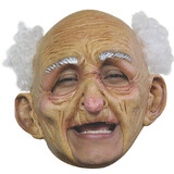 Morris Costumes TB27529 Adult's Deluxe Chinless Old Man Mask