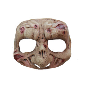 Morris Costumes TB27636 Zombie Half Mask