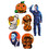Morris Costumes TBMCTI100 Halloween I Michael Myers Wall Decorations