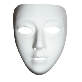 Disguise TF111602 Adult's Blank Female Mask