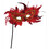 Morris Costumes TI21 Feather Mask With Stick
