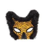 Morris Costumes TI-52 Mask Lion Feather Gold