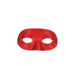 Morris Costumes TI-60RD Half Domino Mask Red