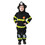 Dress Up America UP-203T Fire Fighter 3 To 4 Toddler