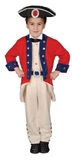Dress Up America Boy's Colonial Soldier Costume