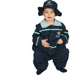Dress Up America UP-295 Baby Police Officer Bunting