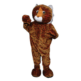 Dress Up America UP354 Adult's Tiger Mascot