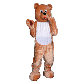 Dress Up America UP359LG Kids' Brown Bear Mascot Costume - Large 12-14