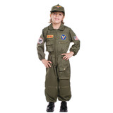 Dress Up America Boy's Air Force Pilot Costume